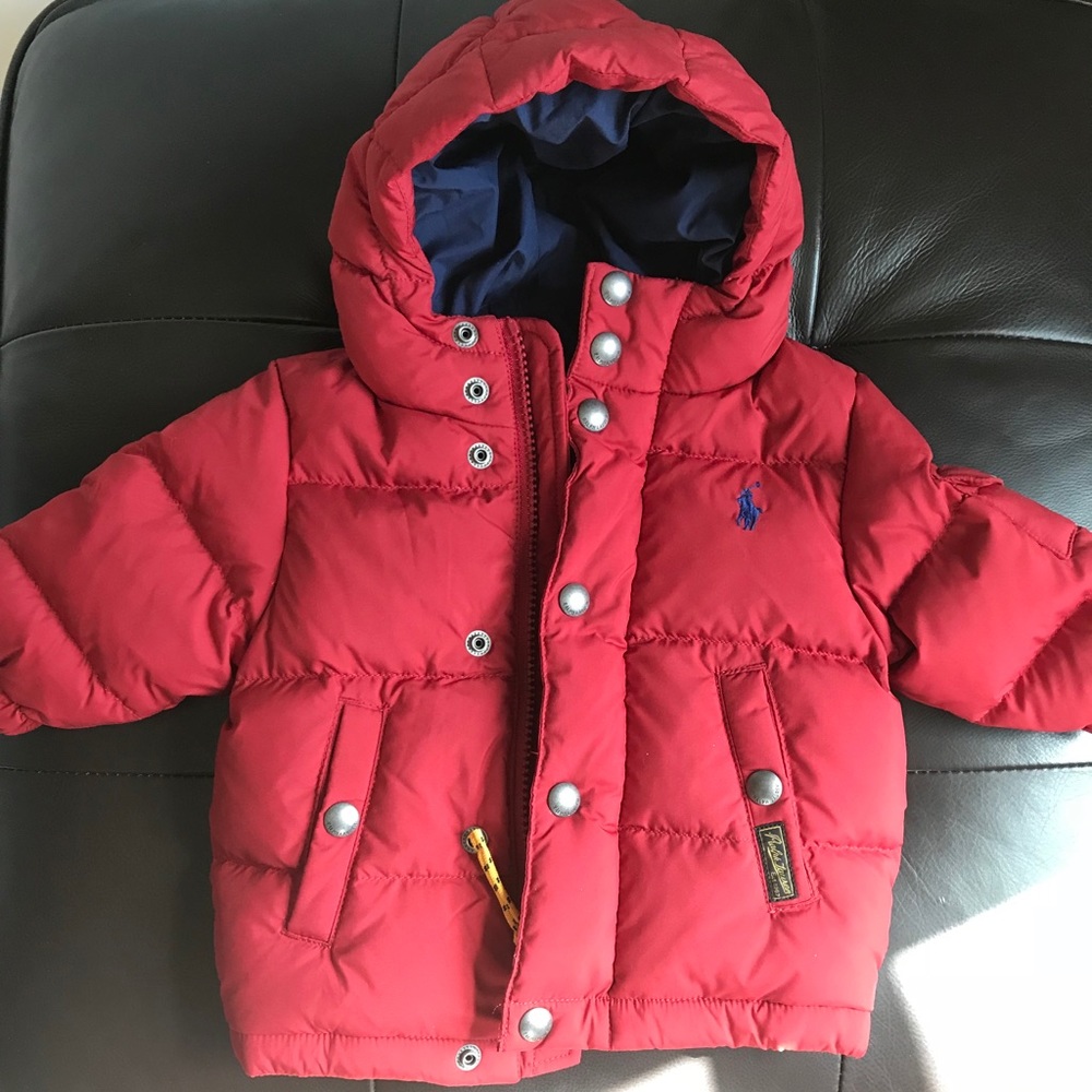 NWT Ralph Lauren Hooded Puffer Jacket